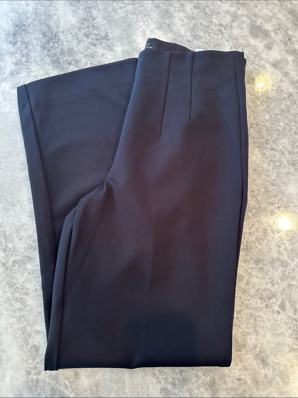 Banana Republic Factory Straight Ultra High Rise Pants, Size L, Black